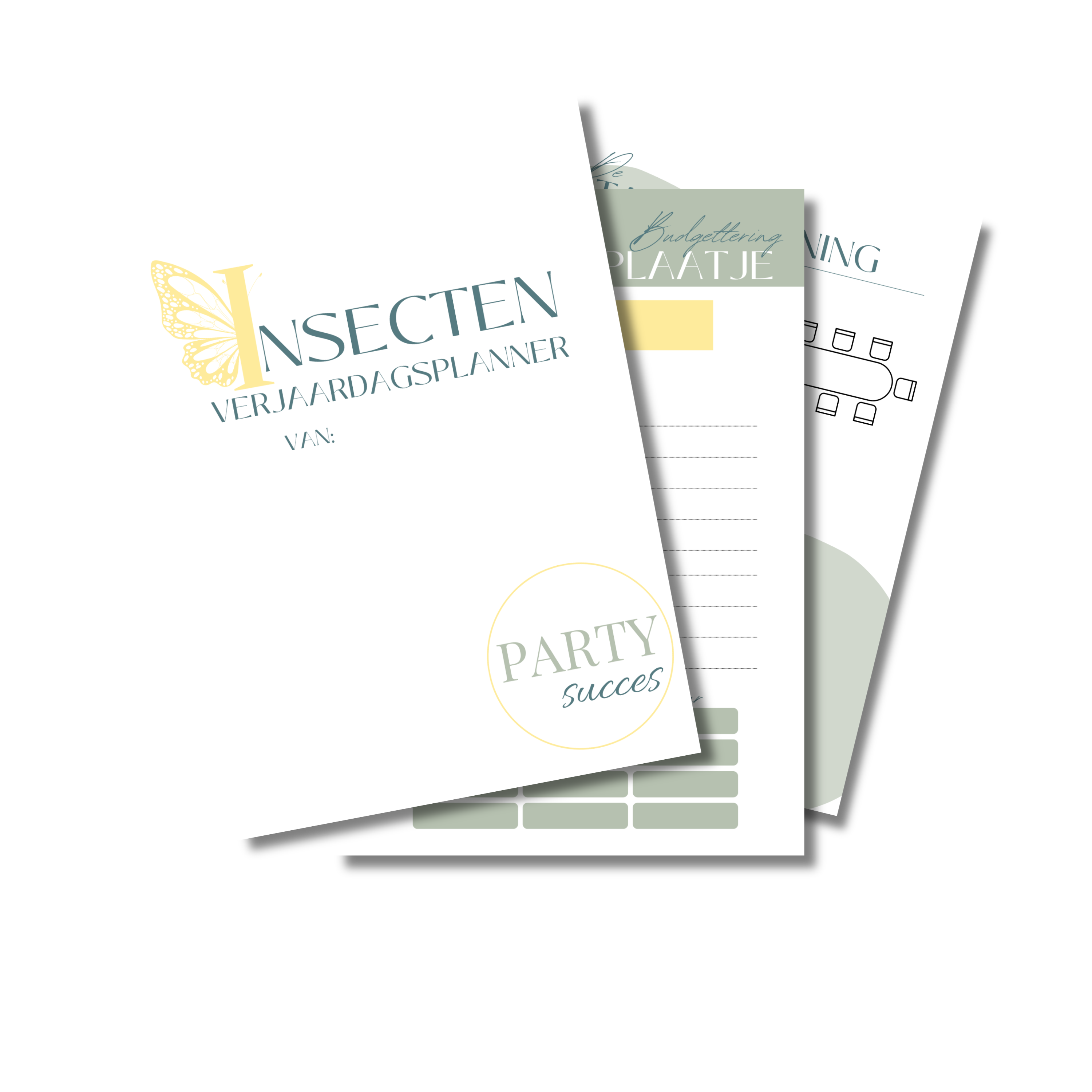 Party Planner Thema: INSECTEN